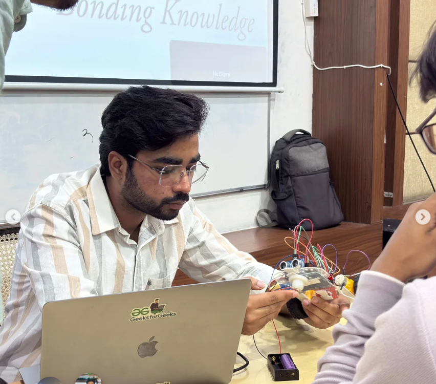 IEEE RGIPT team at an event